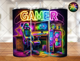 Colorful Gamer Sublimation Transfer Wrap